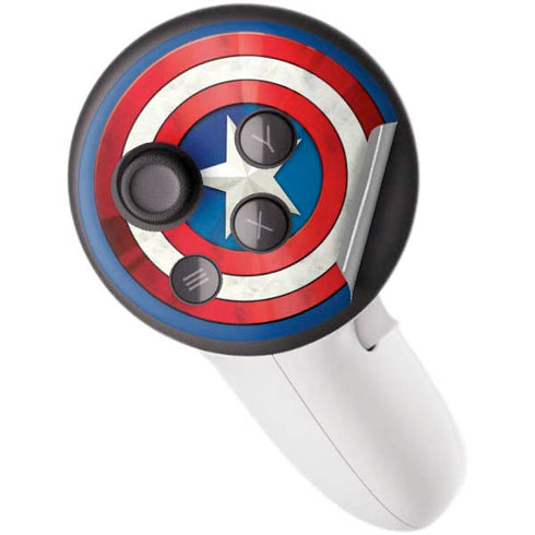 Marvel Captain America Shield Meta Quest 3S Skin