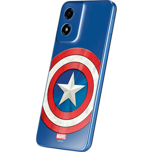Marvel Captain America Shield Moto G Play 4G (2024) Skin