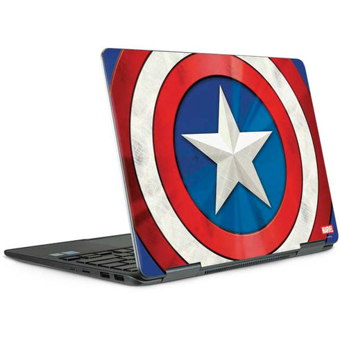 Marvel Captain America Shield Notebook 9 Pro 13in (2017) Skin