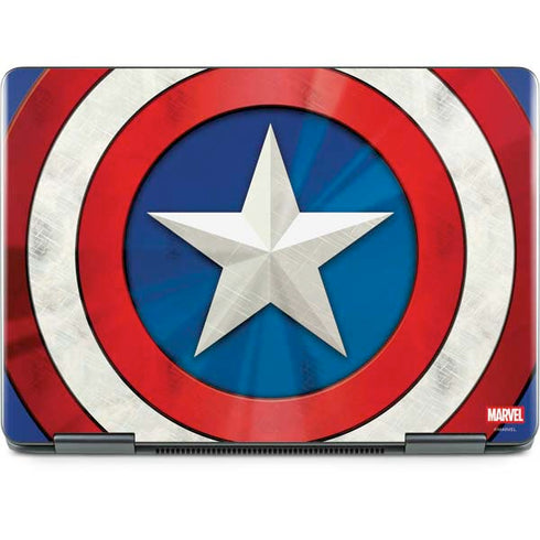 Marvel Captain America Shield Notebook 9 Pro 13in (2017) Skin