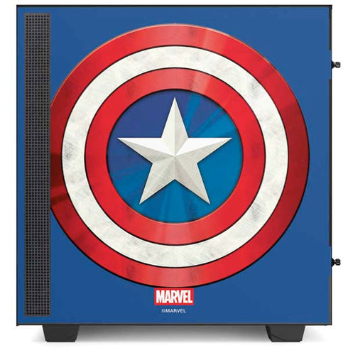Marvel Captain America Shield NZXT H510 Compact ATX Mid-Tower Case Skin