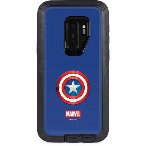 Marvel Captain America Shield Otterbox Defender Galaxy Skin
