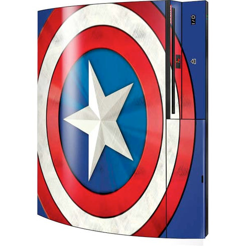 Marvel Captain America Shield Playstation 3 & PS3 Skin