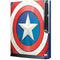 Marvel Captain America Shield Playstation 3 & PS3 Slim Skin
