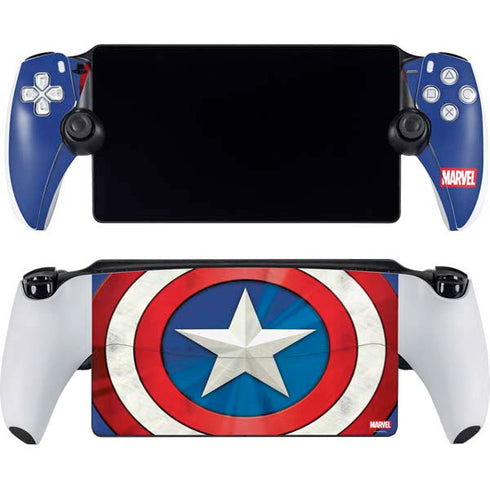 Marvel Captain America Shield PlayStation Portal Remote Player Skin