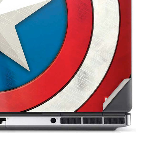 Marvel Captain America Shield Dell Precision Skin