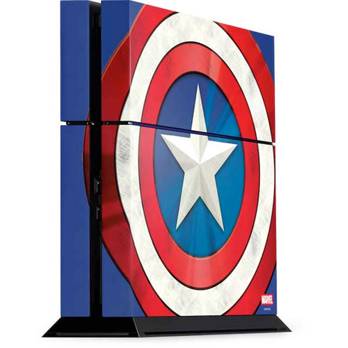Marvel Captain America Shield PS4 Console Skin