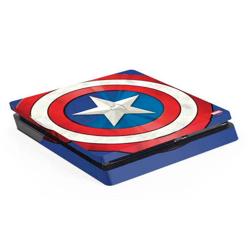 Marvel Captain America Shield PS4 Slim Skin
