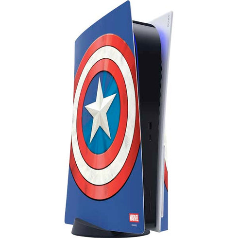 Marvel Captain America Shield PlayStation PS5 Skins