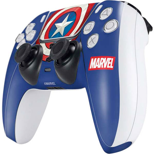 Marvel Captain America Shield PS5 Controller Skin