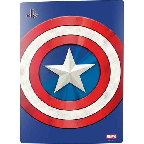 Marvel Captain America Shield PS5 Digital Edition Console Skin