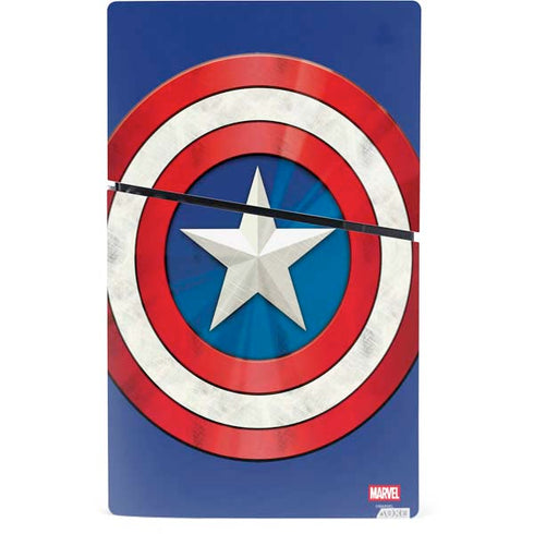 Marvel Captain America Shield PS5 Slim Digital Edition Bundle Skin