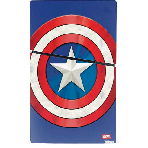 Marvel Captain America Shield PS5 Slim Digital Edition Console Skin