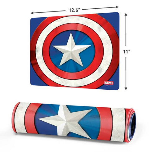 Marvel Captain America Shield Gaming Mouse Pad