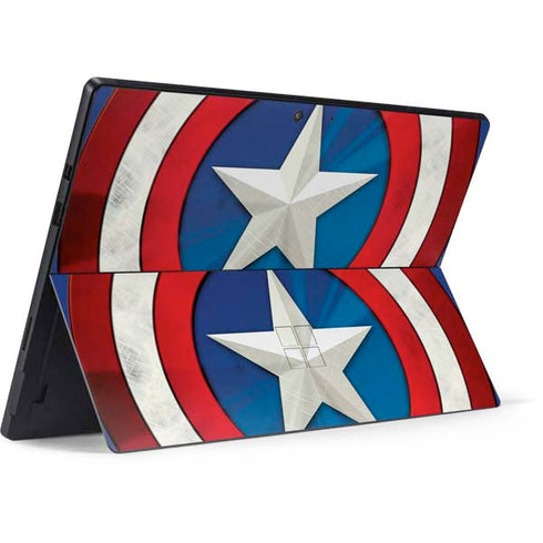 Marvel Captain America Shield Surface Pro 7 Skin