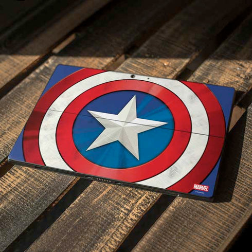 Marvel Captain America Shield Surface Pro 7 Skin