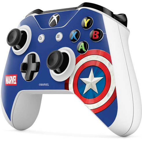 Marvel Captain America Shield Xbox One S Controller Skin