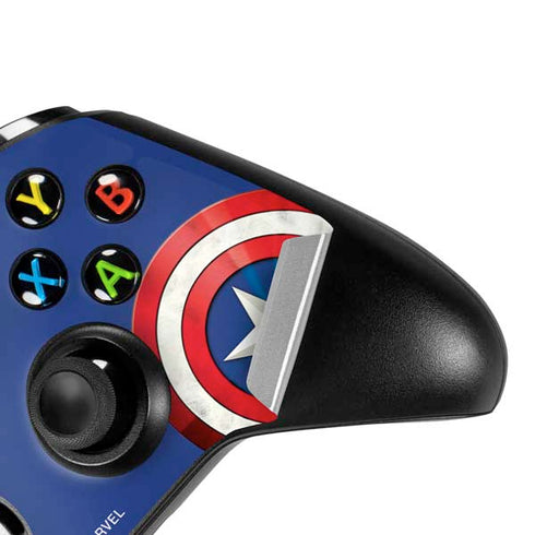 Marvel Captain America Shield Xbox One S Controller Skin