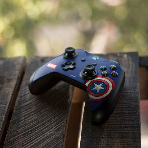 Marvel Captain America Shield Xbox One X Controller Skin