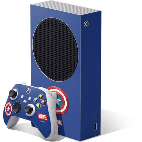 Marvel Captain America Shield Xbox Series S Bundle Skin