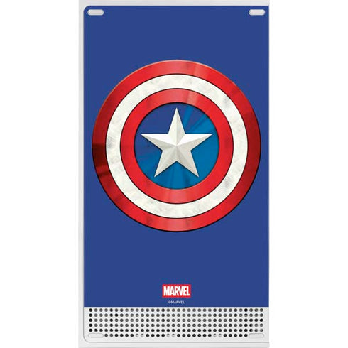 Marvel Captain America Shield Xbox Series S Console Skin