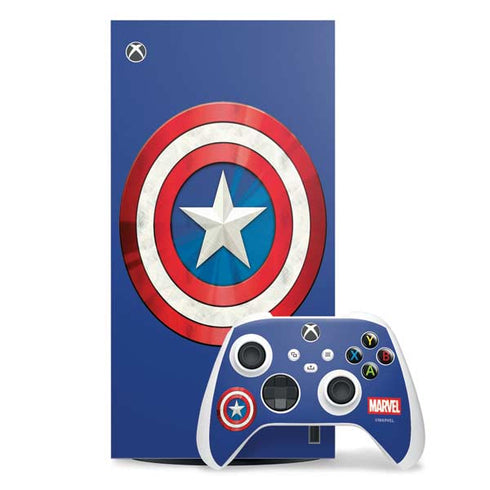 Marvel Captain America Shield Xbox Series X Skins