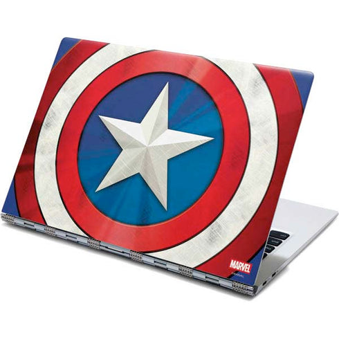 Marvel Captain America Shield Yoga 910 2-in-1 14in Touch-Screen Skin