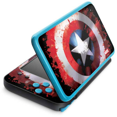 Marvel Captain America Star Shield Nintendo 2DS XL (2017) Skin