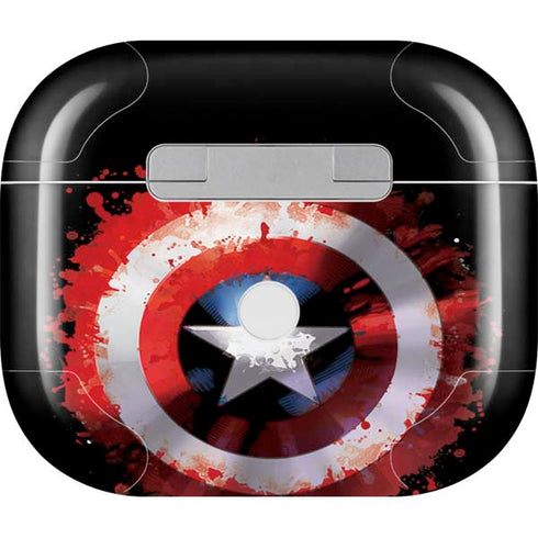 Marvel Captain America Star Shield Apple AirPods (3rd Gen 2021) Skin