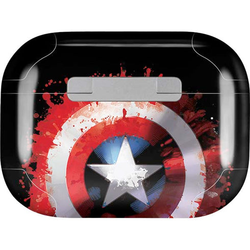 Marvel Captain America Star Shield AirPods Skins