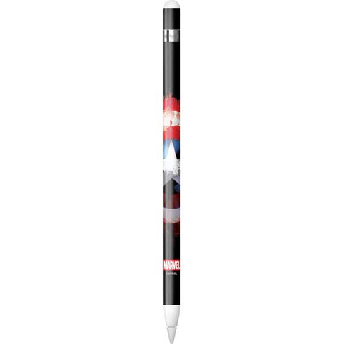 Marvel Captain America Star Shield Apple Pencil (1st Gen, 2017) Skin
