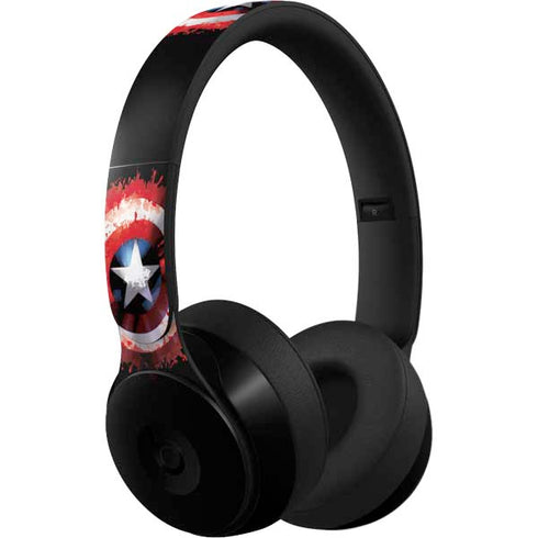 Marvel Captain America Star Shield Beats Solo Pro Skin