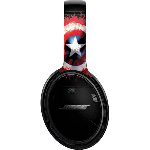 Marvel Captain America Star Shield Bose QuietComfort 35 Headphones Skin