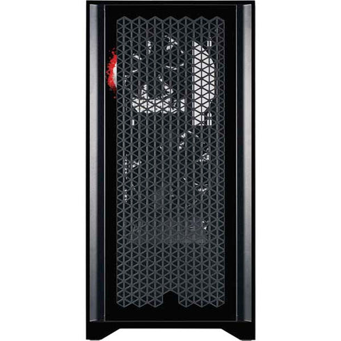 Marvel Captain America Star Shield Corsair 4000D Tempered Glass Mid-Tower ATX Case Skin