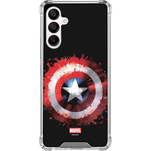 Marvel Captain America Star Shield Galaxy A16 5G Clear Case