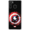 Marvel Captain America Star Shield Galaxy A21 Clear Case