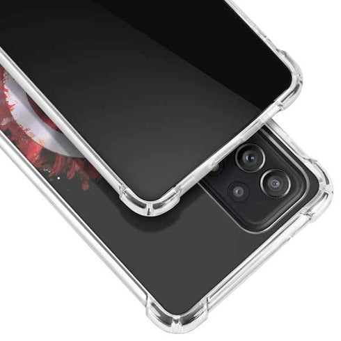 Marvel Captain America Star Shield Galaxy A72 5G Clear Case