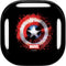 Marvel Captain America Star Shield Galaxy Buds Live Skin