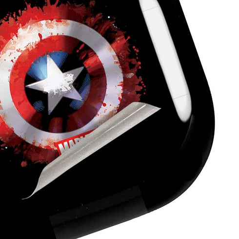 Marvel Captain America Star Shield Galaxy Buds Live Skin
