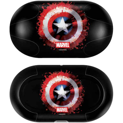 Marvel Captain America Star Shield Galaxy Buds Plus Skin