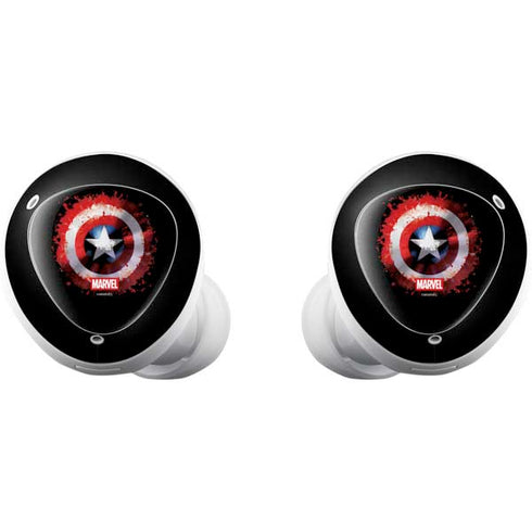 Marvel Captain America Star Shield Galaxy Buds Plus Skin