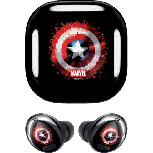 Marvel Captain America Star Shield Galaxy Buds Pro Skin