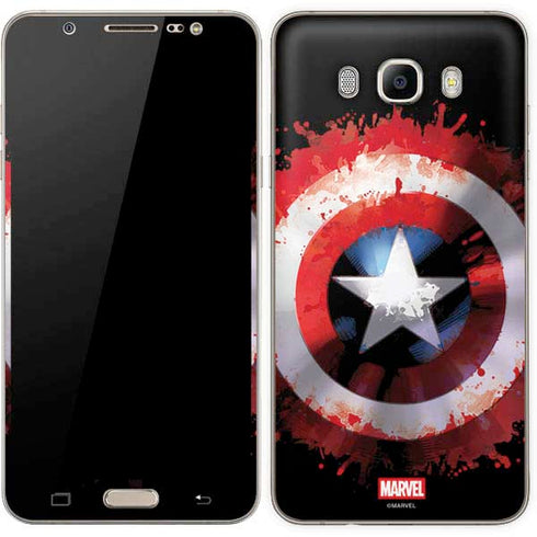 Marvel Captain America Star Shield Galaxy J7 Skin