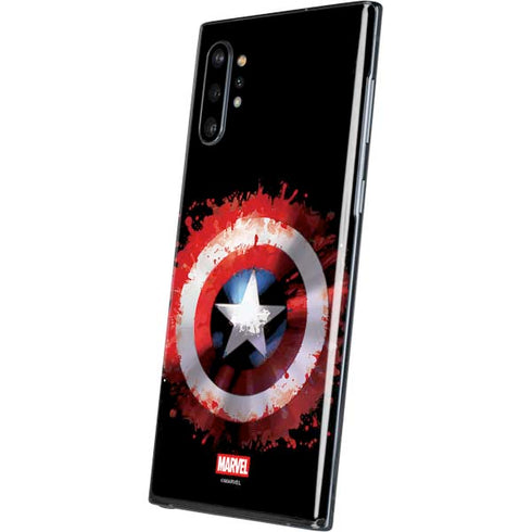Marvel Captain America Star Shield Galaxy Note 10 Plus Skin