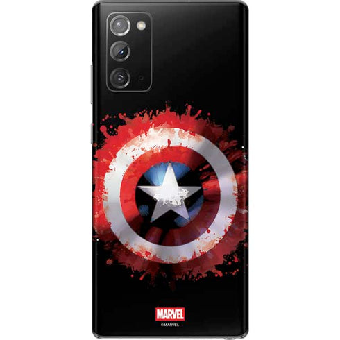 Marvel Captain America Star Shield Galaxy Note20 5G Skin