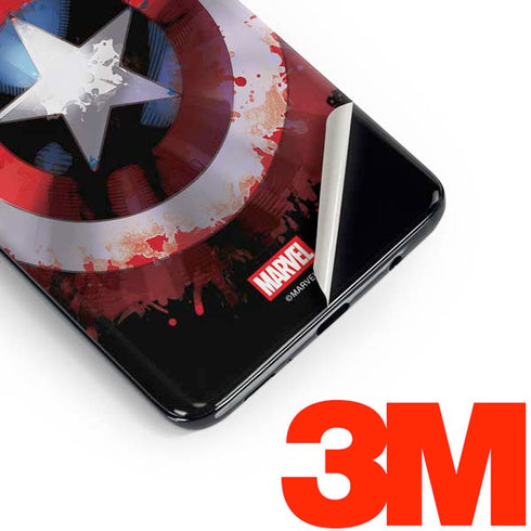 Marvel Captain America Star Shield Galaxy S10 Plus Skin