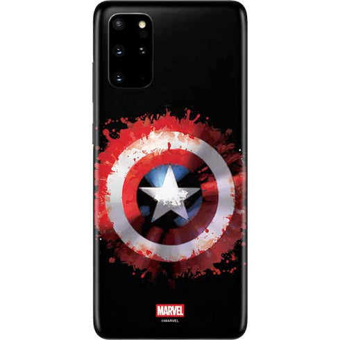 Marvel Captain America Star Shield Galaxy S20 Plus Skin