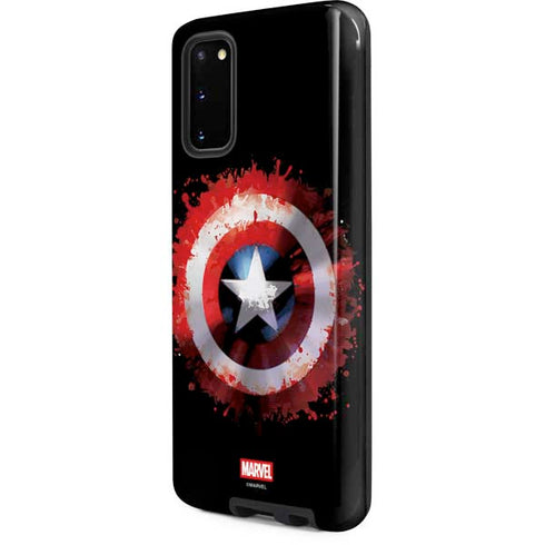 Marvel Captain America Star Shield Galaxy S20 Pro Case