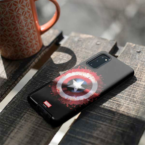 Marvel Captain America Star Shield Galaxy S20 Pro Case