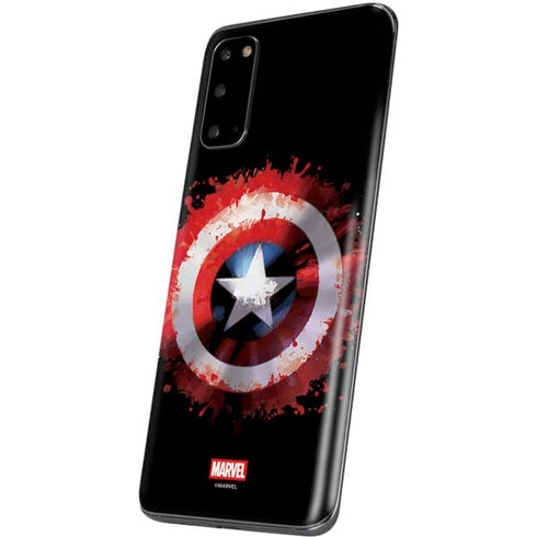 Marvel Captain America Star Shield Galaxy S20 Skin